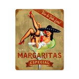 Margarita Especial Vintage Sign Metal Sign