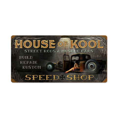 House-Of-Kool-Vintage-Sign-Metal-Sign