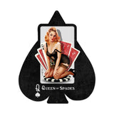 Queen Od Spades Vintage Sign Metal Sign