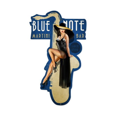 Blue Note Jazz Club Vintage Sign Metal Sign