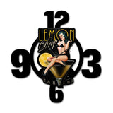 Lemon-Drop-Layered-Clock-Metal-Sign