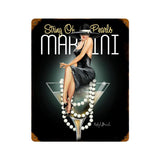 String Of Pearls Vintage Sign Metal Sign