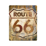 Route 66 Grunge Vintage Sign Metal Sign