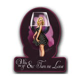 Wine Me Up Vintage Sign Metal Sign