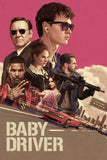 Baby Driver Style B Movie Poster 11 x 17 inch