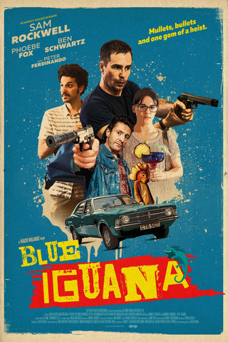 Blue Iguana Style E Movie Poster 27 x 40 inch