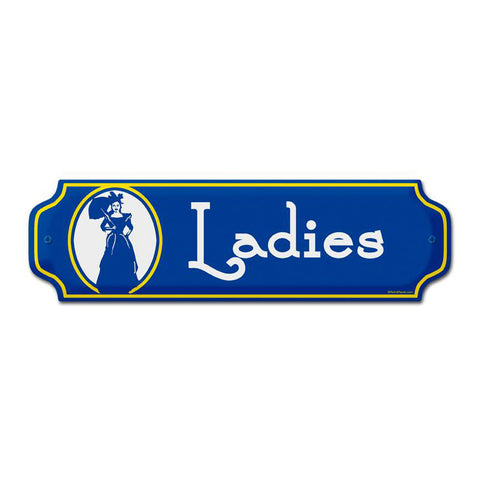 Ladies Vintage Sign Metal Sign