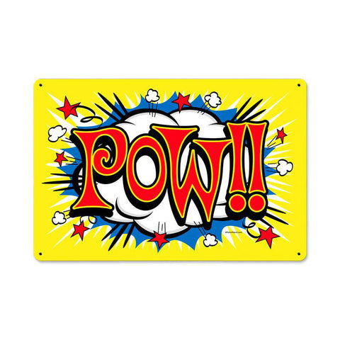Pow-Vintage-Sign-Metal-Sign