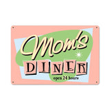 Moms Diner Vintage Sign Metal Sign