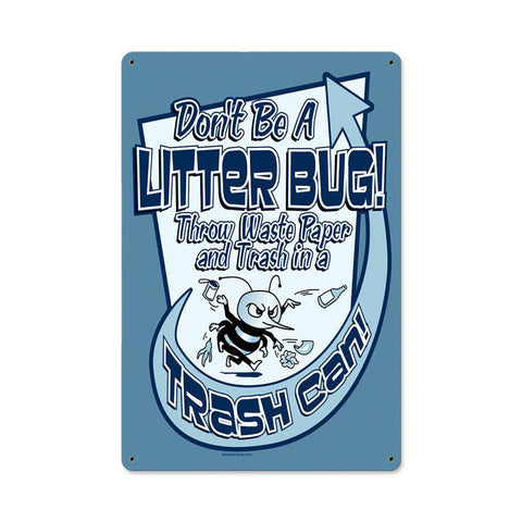 Litterbug-Vintage-Sign-Metal-Sign