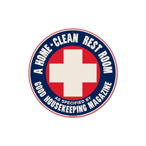 Home-Clean-Vintage-Sign-Metal-Sign