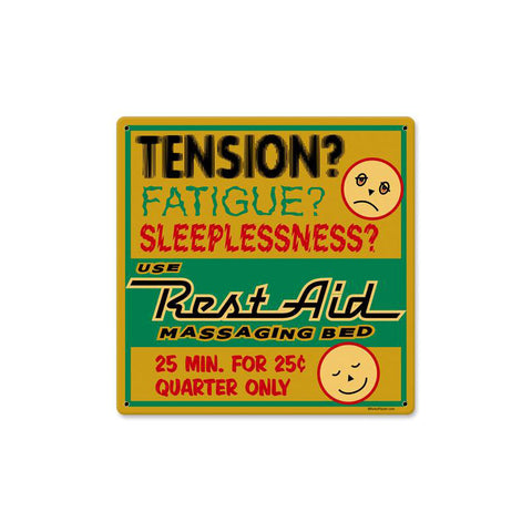 Rest Aid Vintage Sign Metal Sign