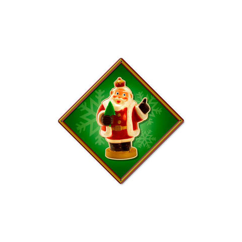 Santa Crown Vintage Sign Metal Sign
