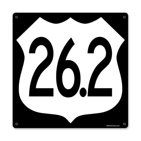 Marathon Vintage Sign Metal Sign