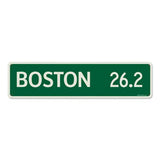 Mile Sign Boston Vintage Sign Metal Sign