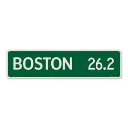 Mile Sign Boston Vintage Sign Metal Sign