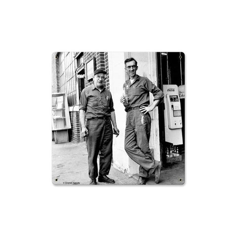 Photo-Coke-Vintage-Sign-Metal-Sign