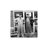 Photo Coveralls Vintage Sign Metal Sign
