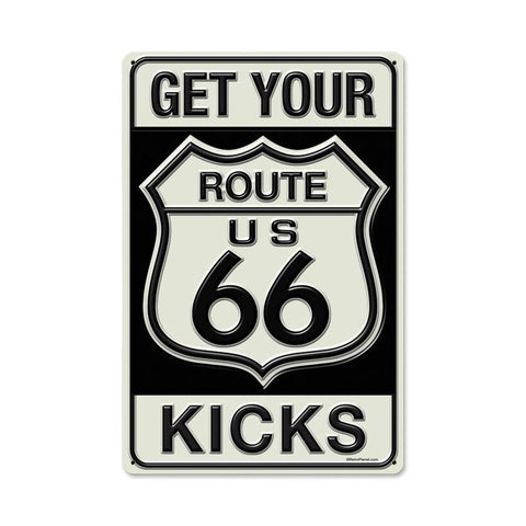 Route-66-Kicks-Vintage-Sign-Metal-Sign