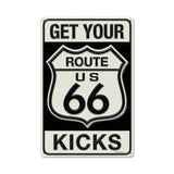 Route 66 Kicks Vintage Sign Metal Sign