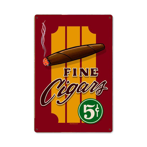 Cigars Vintage Sign Metal Sign