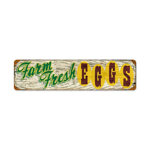 Farm Fresh Egg Vintage Sign Metal Sign