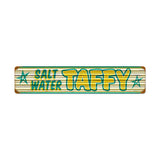 Salt Water Taffy Vintage Sign Metal Sign