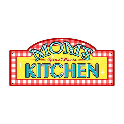 Mom'S Kitchen Vintage Sign Metal Sign