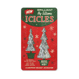 Icicles Vintage Sign Metal Sign