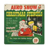 Stencils Vintage Sign Metal Sign