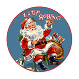 Tis The Season Vintage Sign Metal Sign