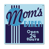 Mom'S Diner Vintage Sign Metal Sign