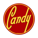 Candy Vintage Sign Metal Sign