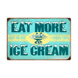 Ice Cream Vintage Sign Metal Sign