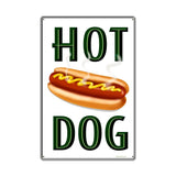 Hot Dogs Vintage Sign Metal Sign