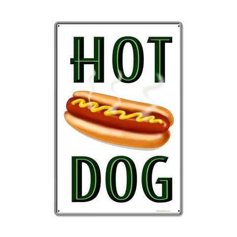 Hot Dogs Vintage Sign Metal Sign