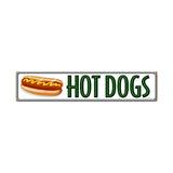 Hot Dogs Vintage Sign Metal Sign