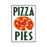 Hot Pizza Vintage Sign Metal Sign