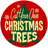 Cut Your Own Vintage Sign Metal Sign