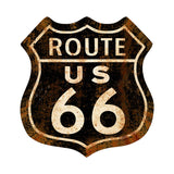 Route 66 Rusty Vintage Sign Metal Sign