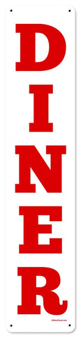 Diner Vintage Sign Metal Sign