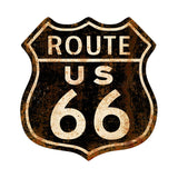 Route 66 Rusty Vintage Sign Metal Sign