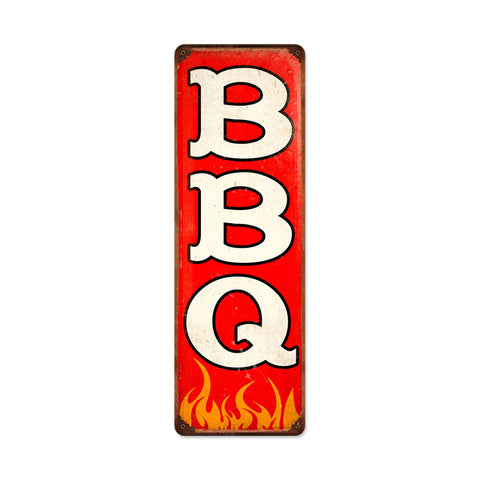 Bbq Vintage Sign Metal Sign