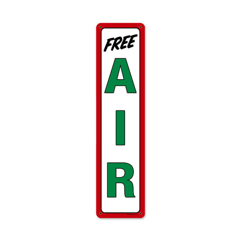 Gas-Station-Air-5-x-20-Satin-Metal-Sign