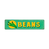 Beans Vintage Sign Metal Sign