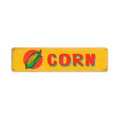 Corn Vintage Sign Metal Sign