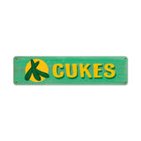 Cukes Vintage Sign Metal Sign