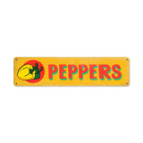 Peppers Vintage Sign Metal Sign