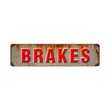 Brakes Vintage Sign Metal Sign
