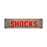 Shocks Vintage Sign Metal Sign